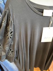 WA-STELLA 39 blus svart Plussize