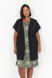WA-SABINA 44 cardigan Plussize