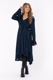 Adeline Dress Midnight Blue
