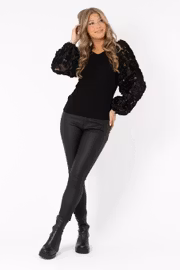 Amelie Top Black