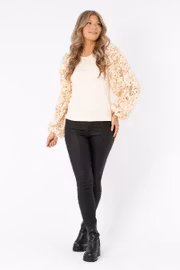 Amelie Top Champagne