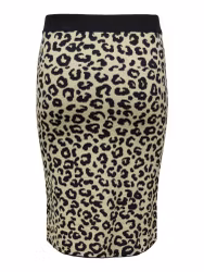 Caribi stickad kjol leo Plussize