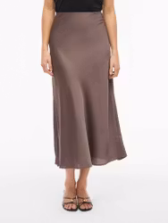 Viellette midi skirt taupe