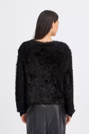 IHBlizi stickad tröja glitter