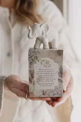 Token lyckofigur - Elefant