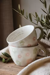 Mugg - En vän som du får hjärtat att blomstra