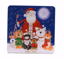 Santa Cat & Dog Tranbär & vit choklad 250g