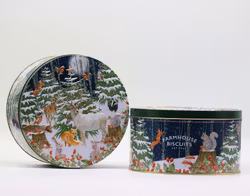 Woodland 3 sorters havrekakor rund plåt 500g