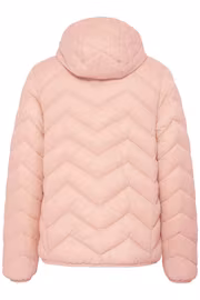 FRbapadding jacka ljusrosa