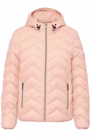 FRbapadding jacka ljusrosa