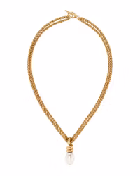 Swivel halsband guld L Edblad