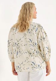 Lisa blus i linnemix