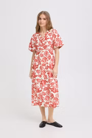 IHGilvis långklänning blommor