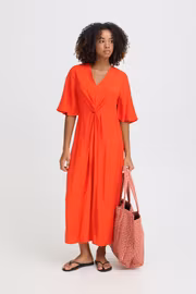 IHMelda långklänning röd