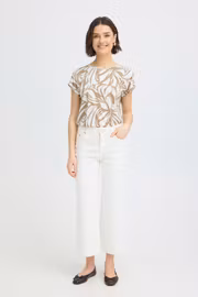 FRSeen mönstrad t-shirt