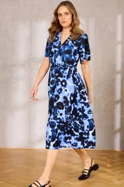 ZE Dagmar klänning blå