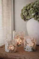 Majas Lykta Hortensia & Butterflies 10x12 cm