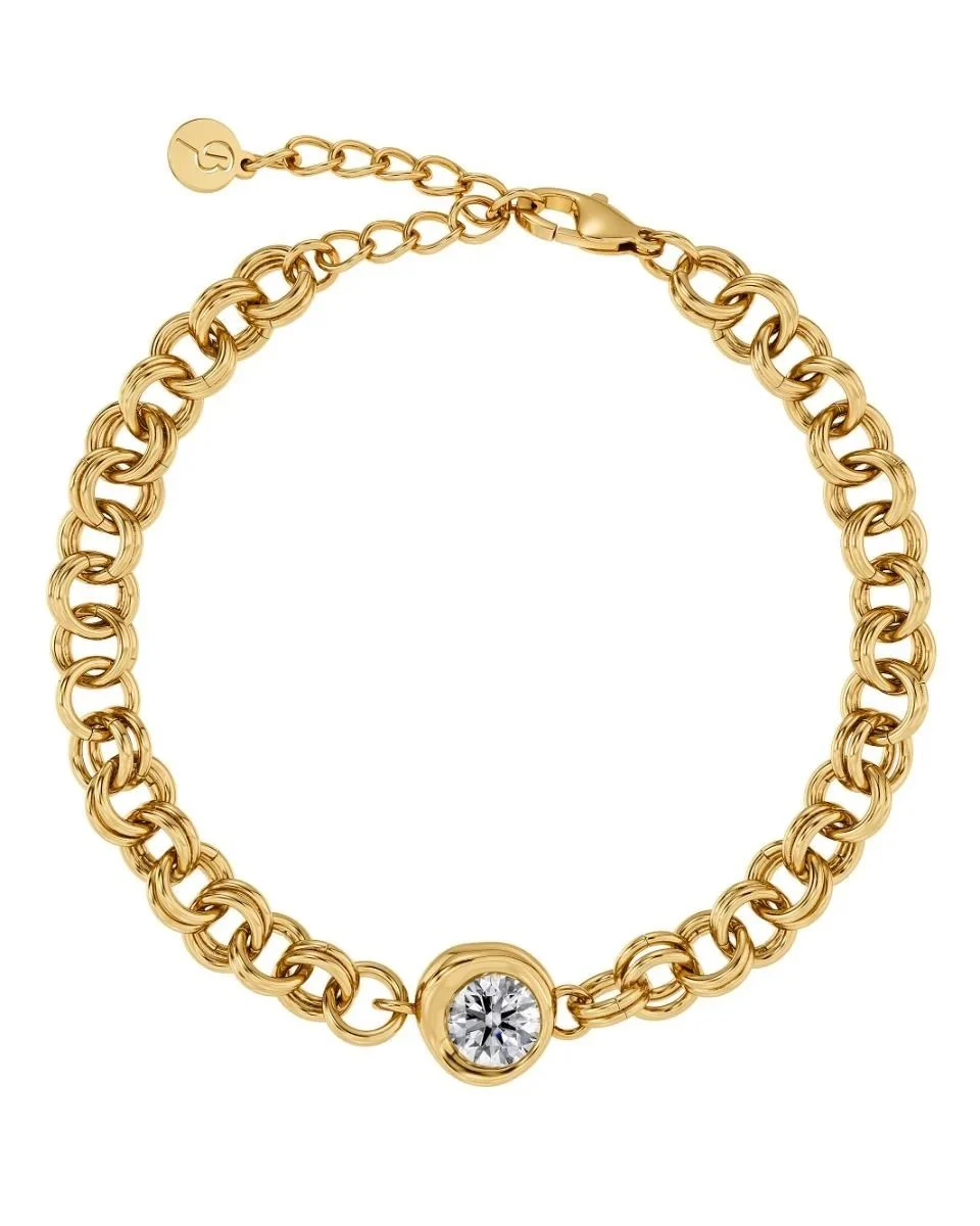 Ocean Gem Bracelet L Gold