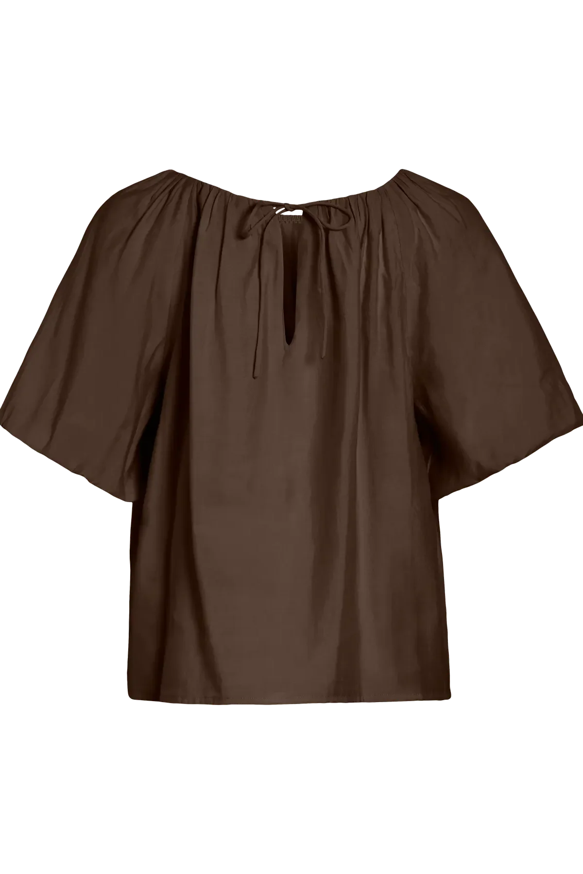 Vihekla blus brun