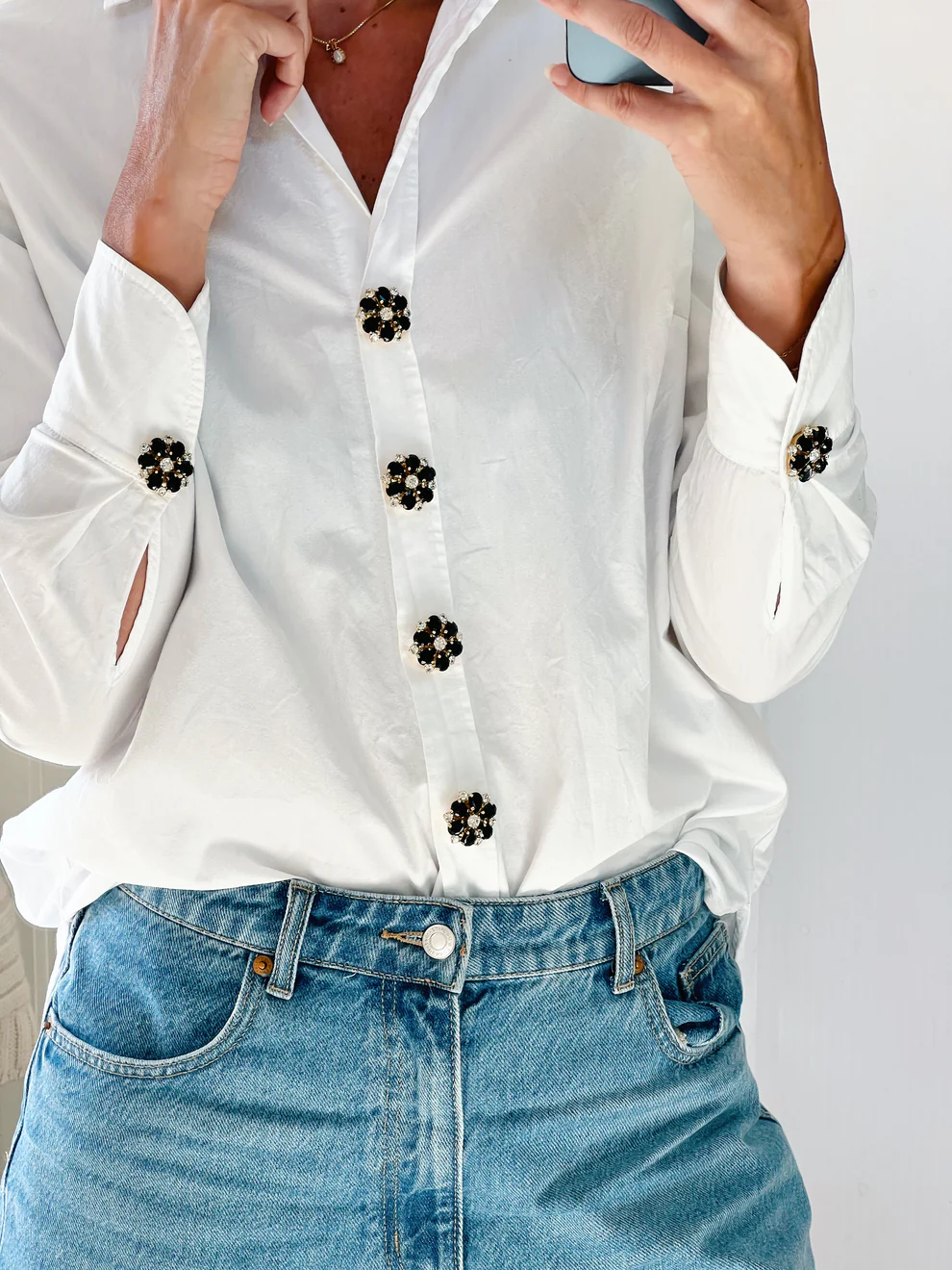 Maja Button Charm Knappsmycke