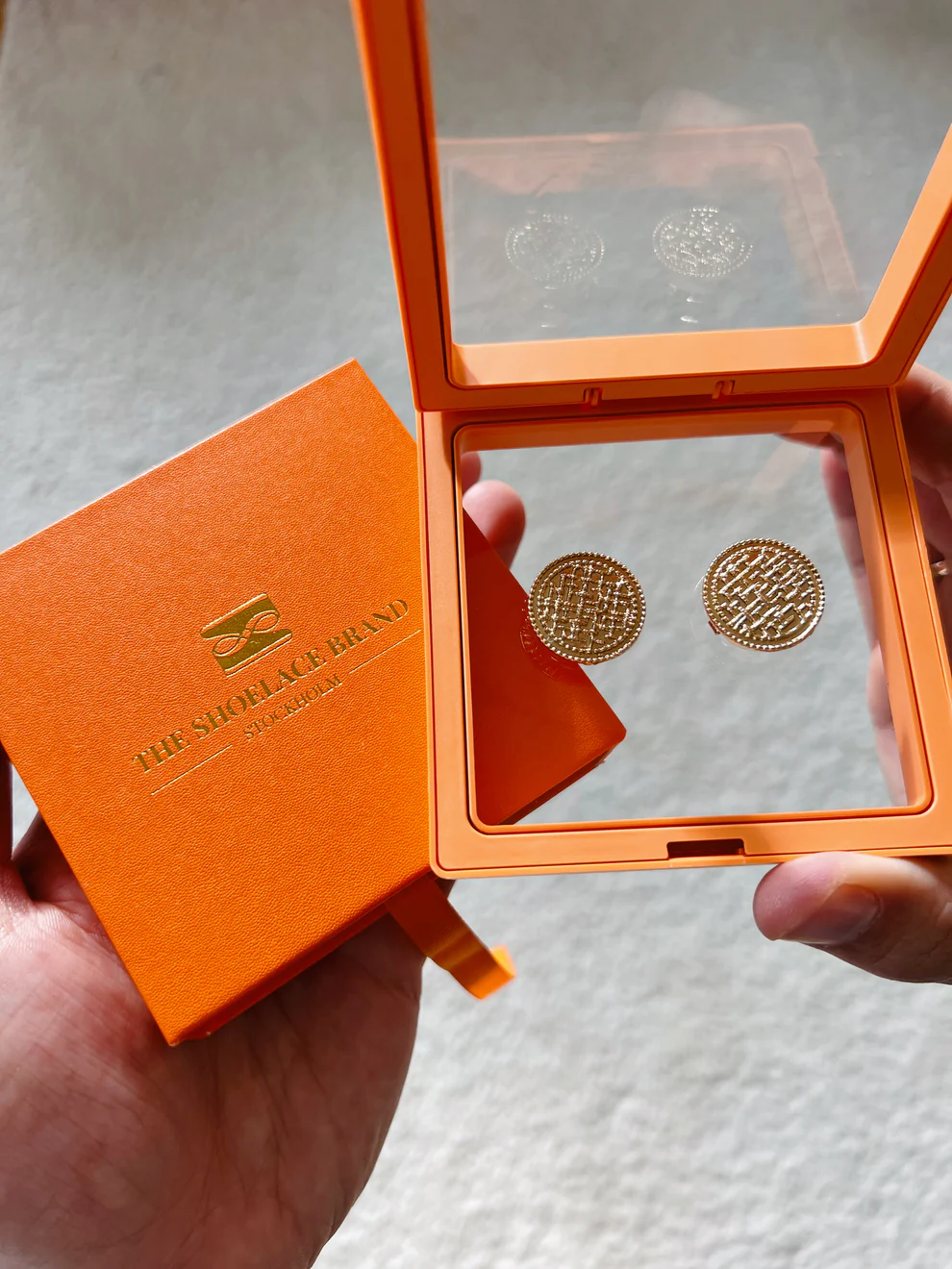 Magnus Manschettknappar i guld (2-pack)