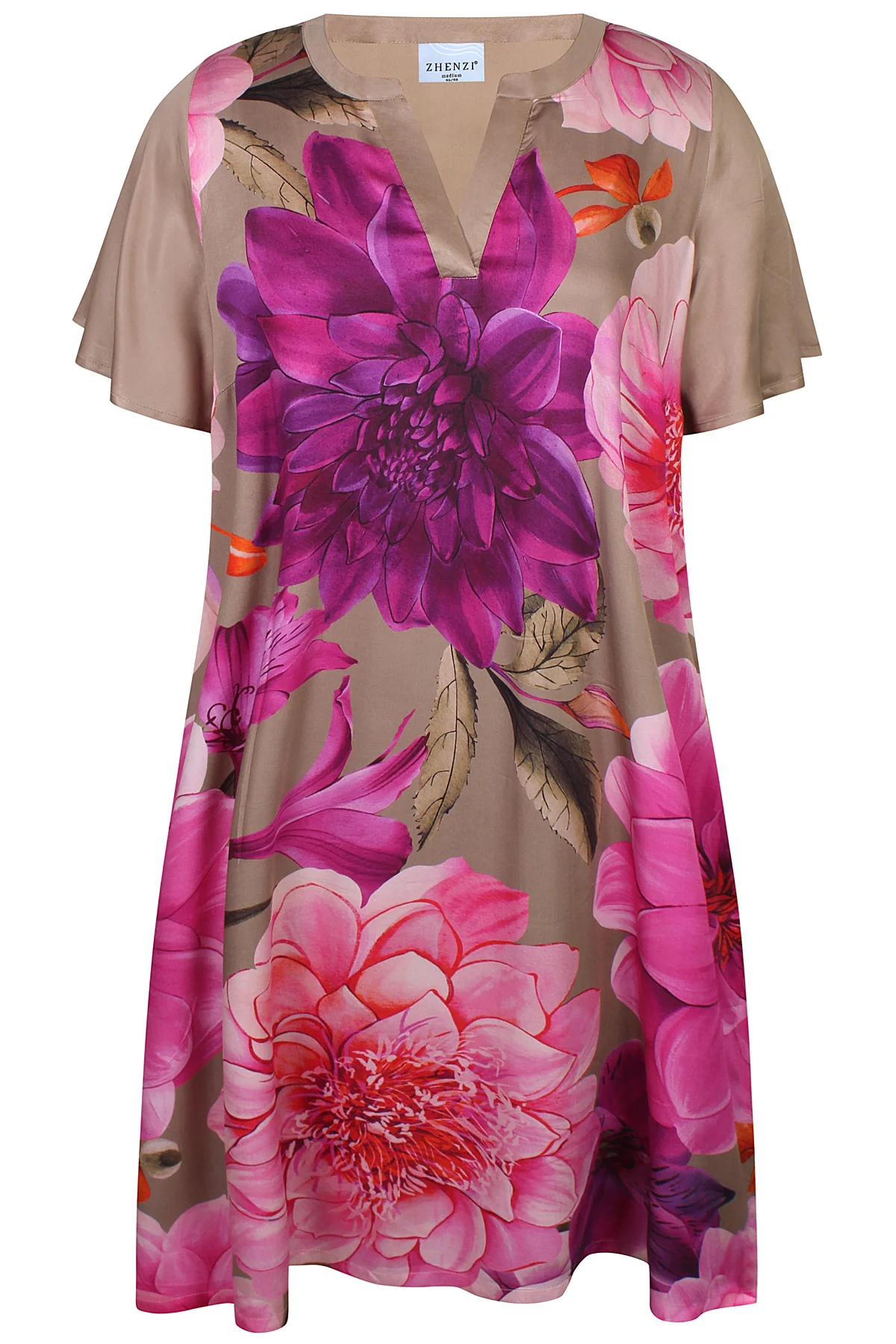 ZH Janel 1381 klänning Plussize