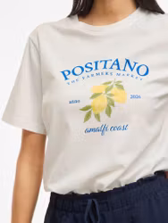 VISYBILLA RUND HALS T-SHIRT Positano