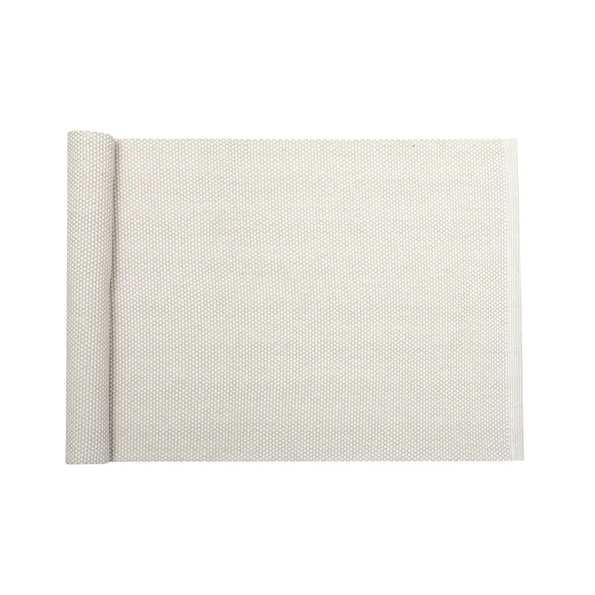 Kalle löpare linen/white 45x140 cm