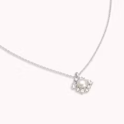 Emily pearl necklace ivory