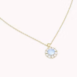 New miss Sofia necklace sky blue