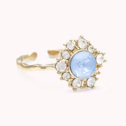 Emily ring sky blue
