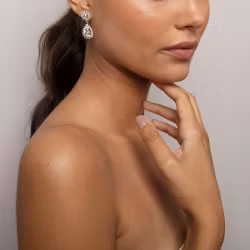 Sofia earrings crystal