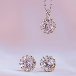 Laurie earrings lavender