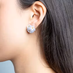 Chloe earrings blue