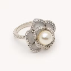 Coco rose ring ivory mist