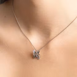 Brigitte necklace crystal