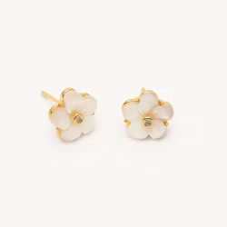 Petite Claire earrings creme