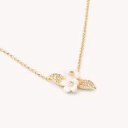 Claire necklace creme