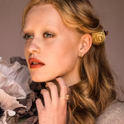 Desiree ring champagne gold