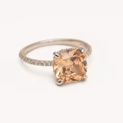 Desiree ring champagne silver
