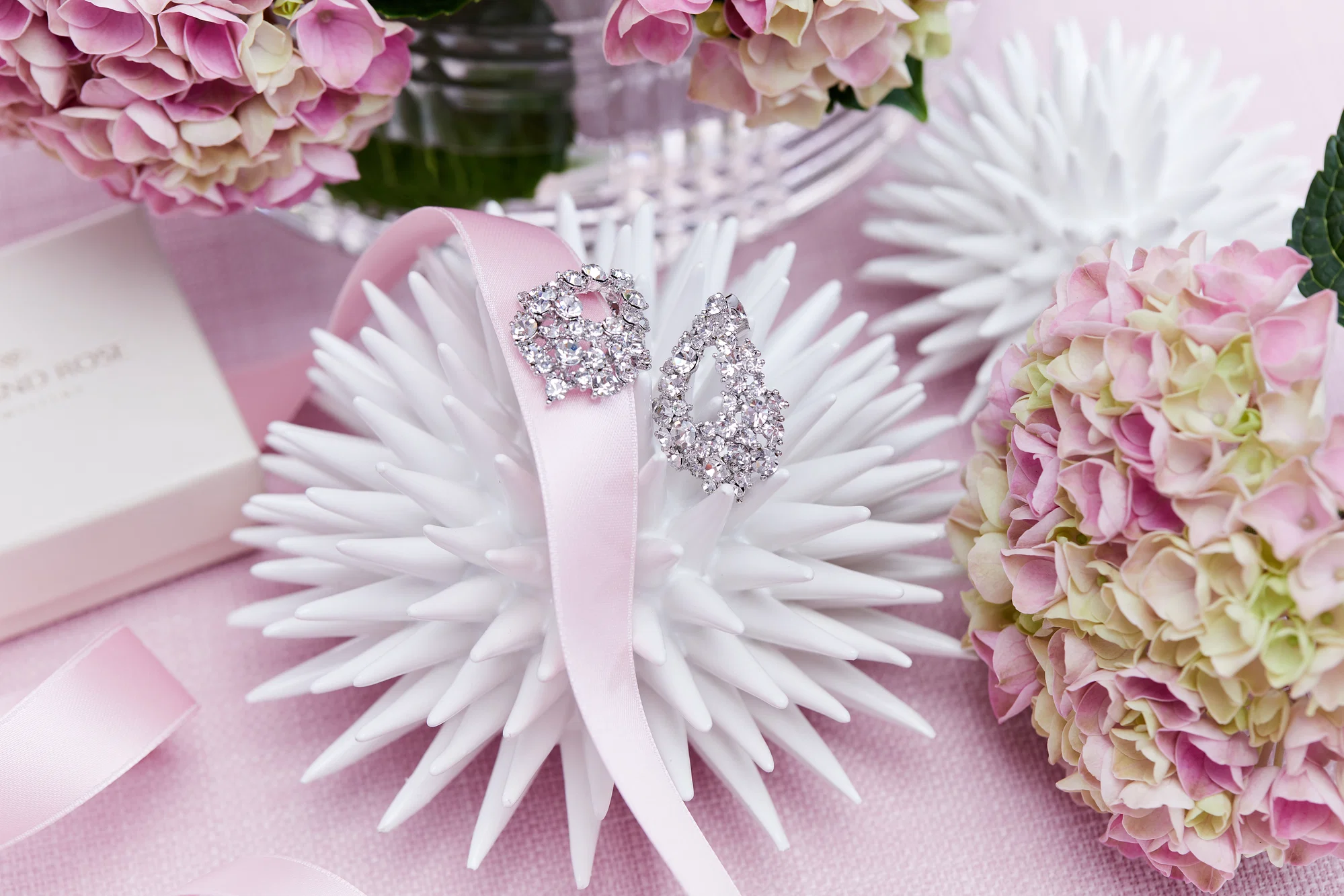 Alice earrings crystal silver