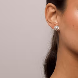 Miss Sofia Pearl earrings creme