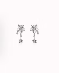 LA FLEUR DETAIL STUD ÖRHÄNGEN
