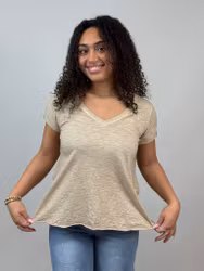Tuva724 t-shirt taupe