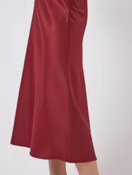 Yaspella midi kjol Tibetan Red