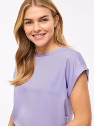 Viellette satin top violet tulip
