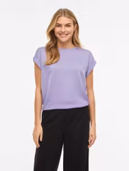 Viellette satin top violet tulip
