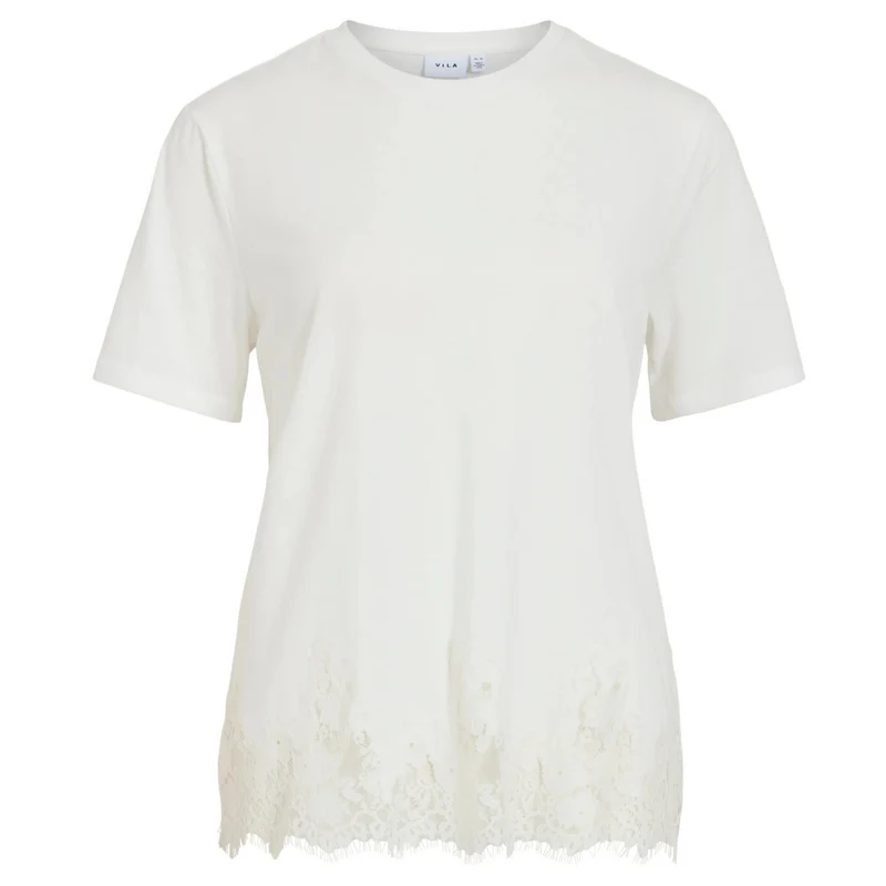 Viopella t-shirt spets vit