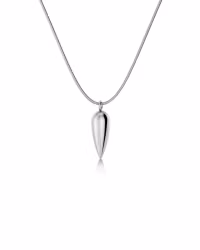 Peak Spike Necklace Silver