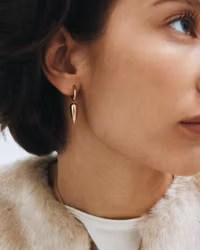 Peak Spike Hoops Gold